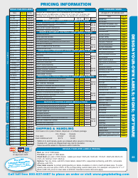 Gmp Labeling Templates, Page 23