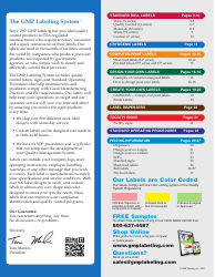 Gmp Labeling Templates, Page 2