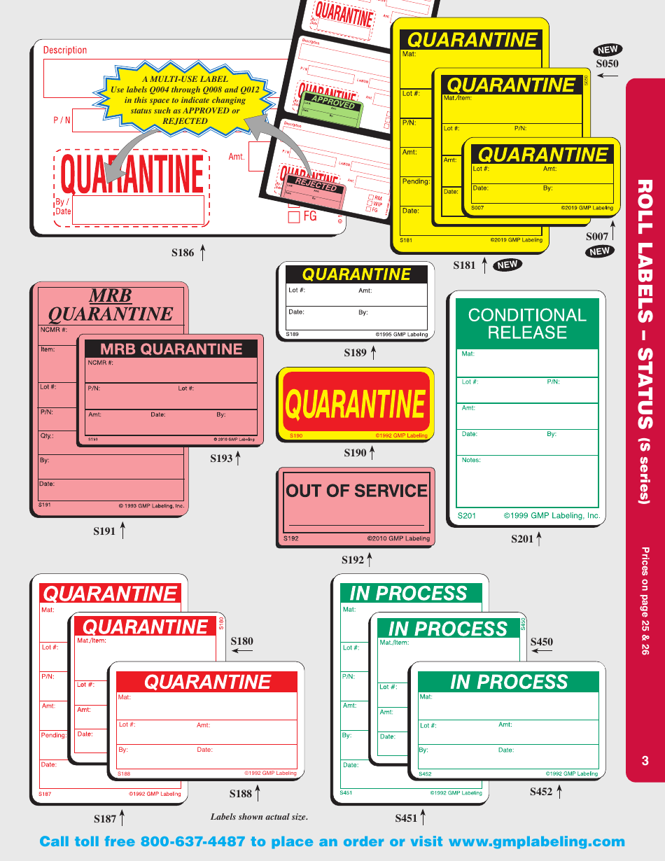 Gmp Labeling Templates, Page 3
