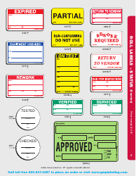 Gmp Labeling Templates, Page 5