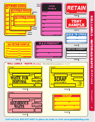 Gmp Labeling Templates, Page 9