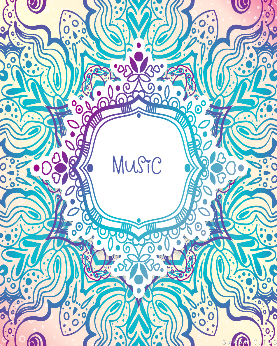 Abstract Art Binder Cover Templates, Page 10