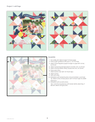 Stitched Together Scrapbooking Pattern - Close to My Heart, Page 4