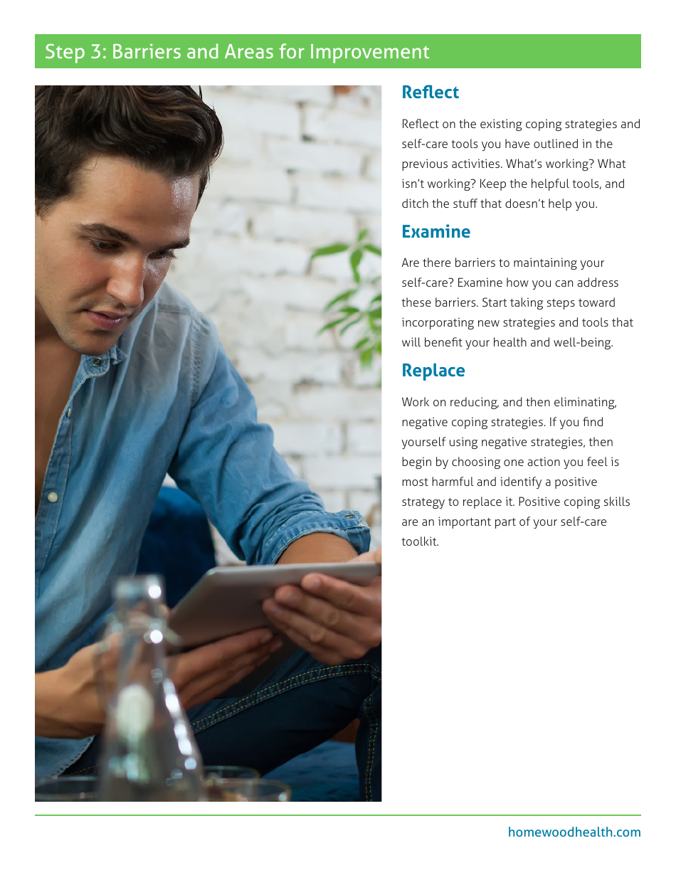 Self-care Plan, Page 5