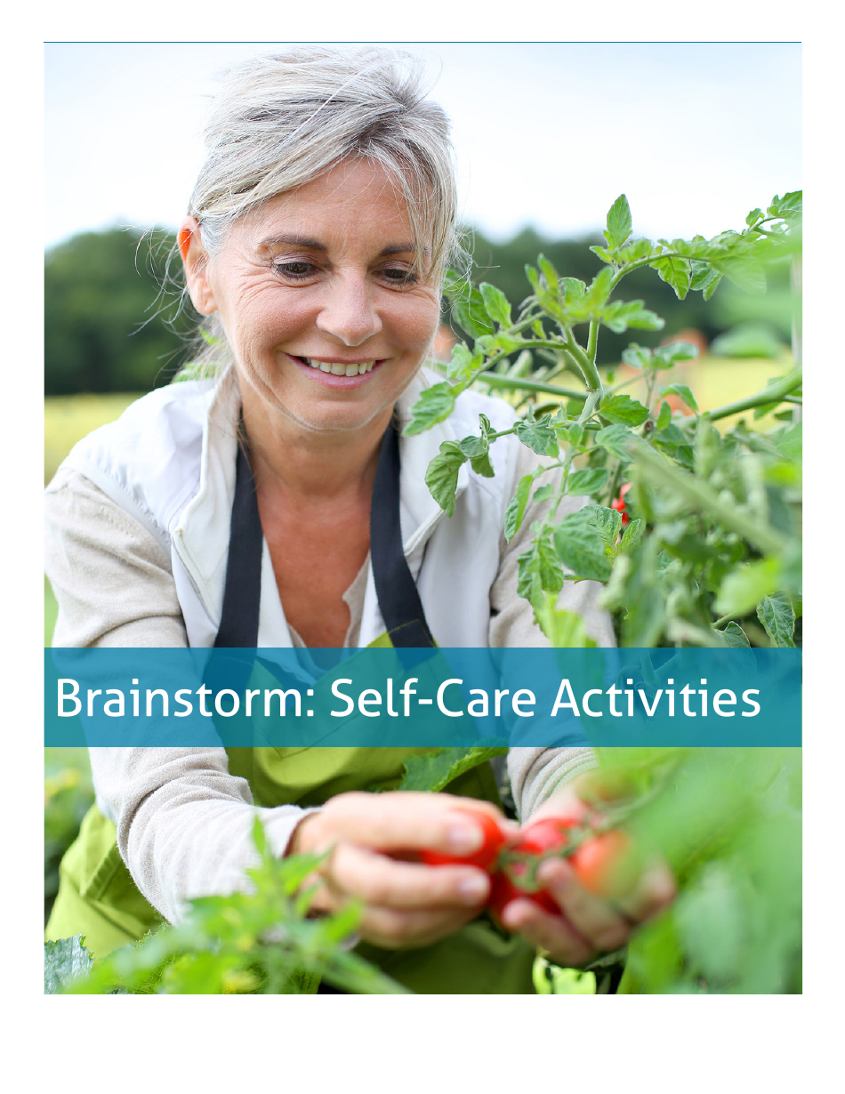 Self-care Plan, Page 7