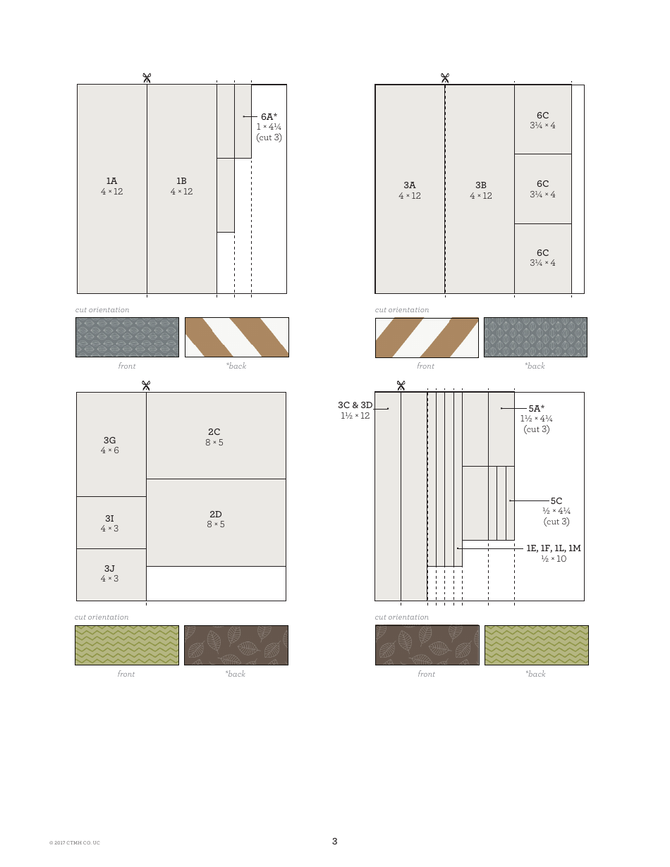 Falling for You Scrapbooking Pattern - Ctmh Co, Page 3