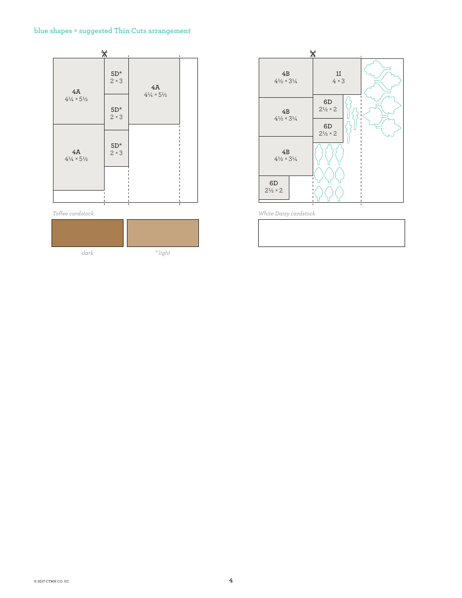 Falling for You Scrapbooking Pattern - Ctmh Co, Page 4