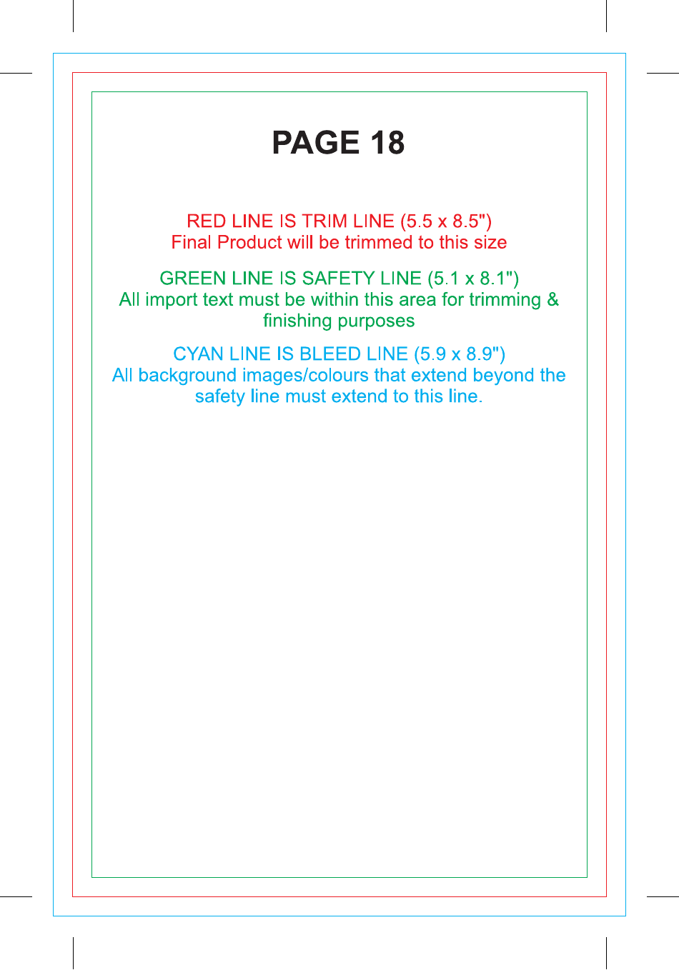 5.5 X 8.5 20-page Booklet Print Template, Page 18