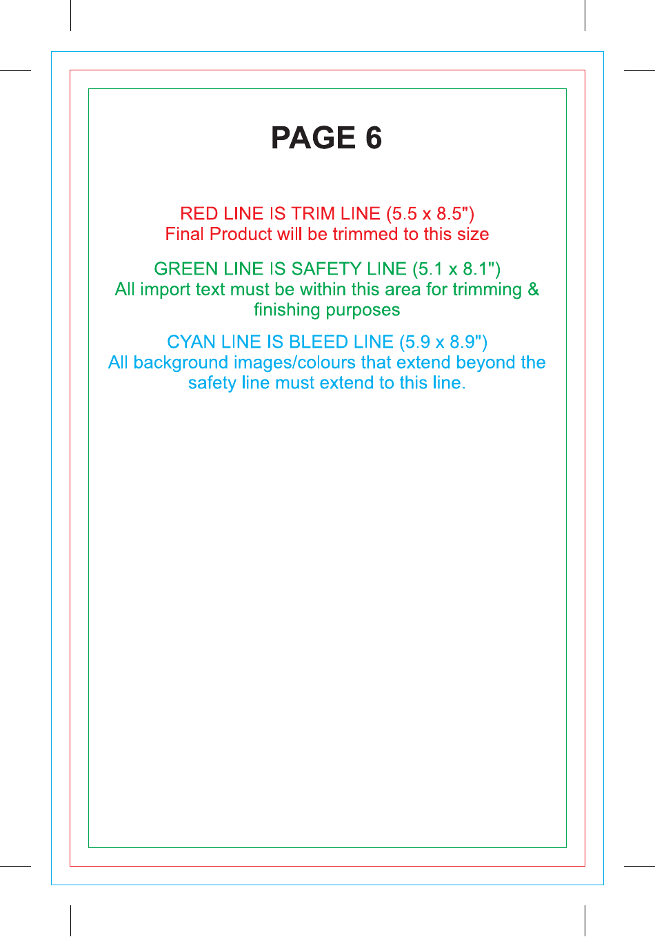 5.5 X 8.5 20-page Booklet Print Template, Page 6