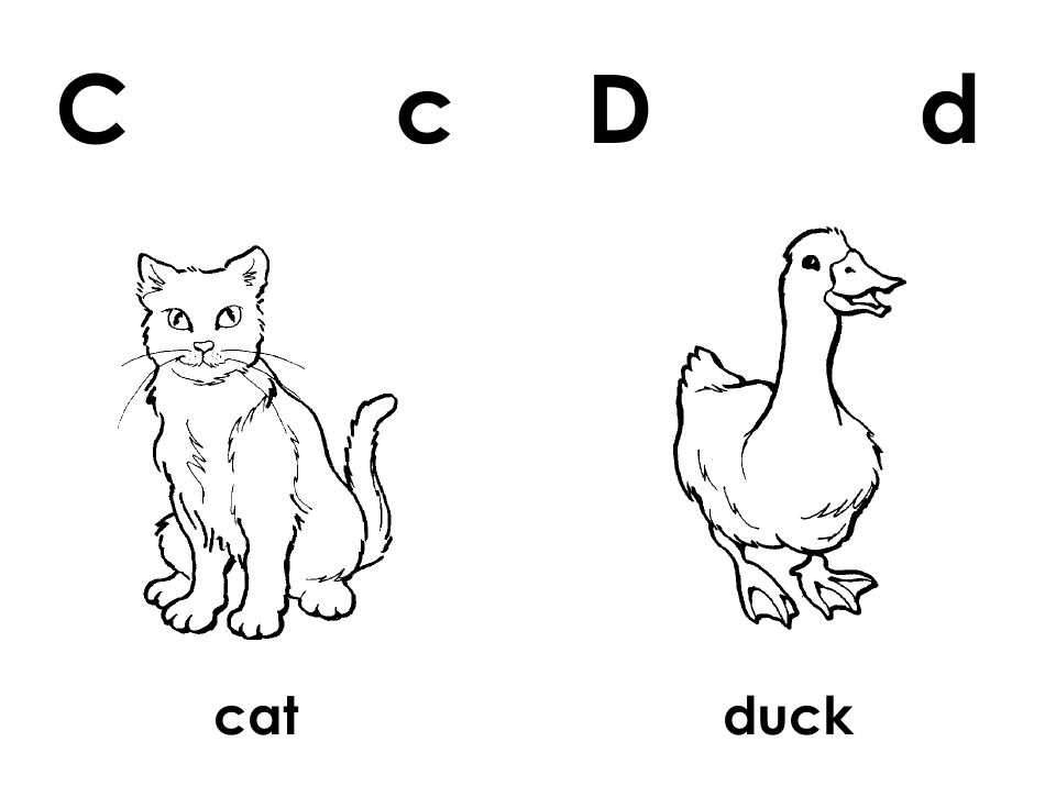 Abc Book Card Templates, Page 3