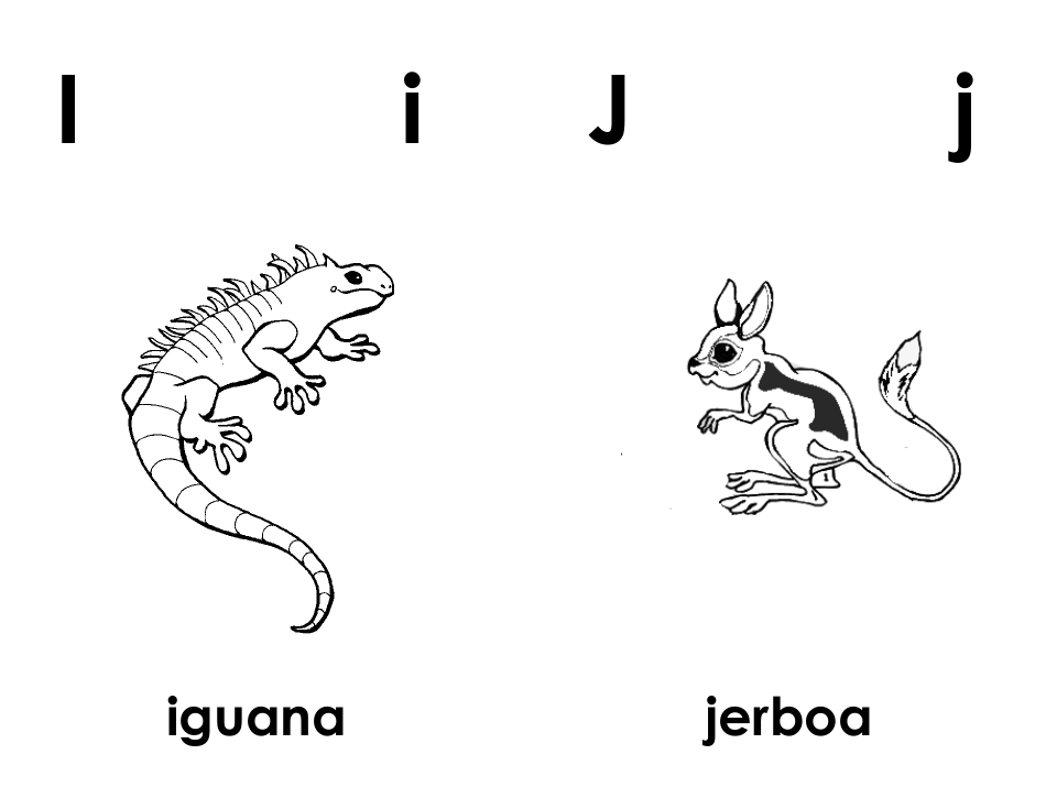 Abc Book Card Templates, Page 6