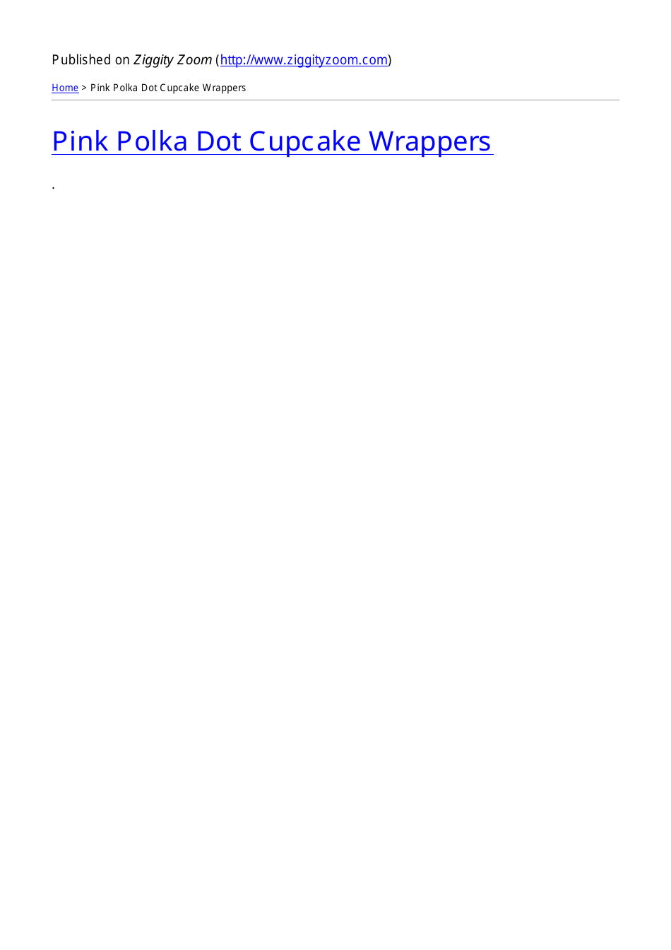 Pink Polka Dot Cupcake Wrapper Templates Download Printable PDF | Templateroller
