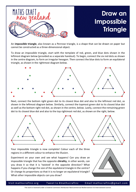 Impossible Triangle - Vertical Lines on a Geometric Community