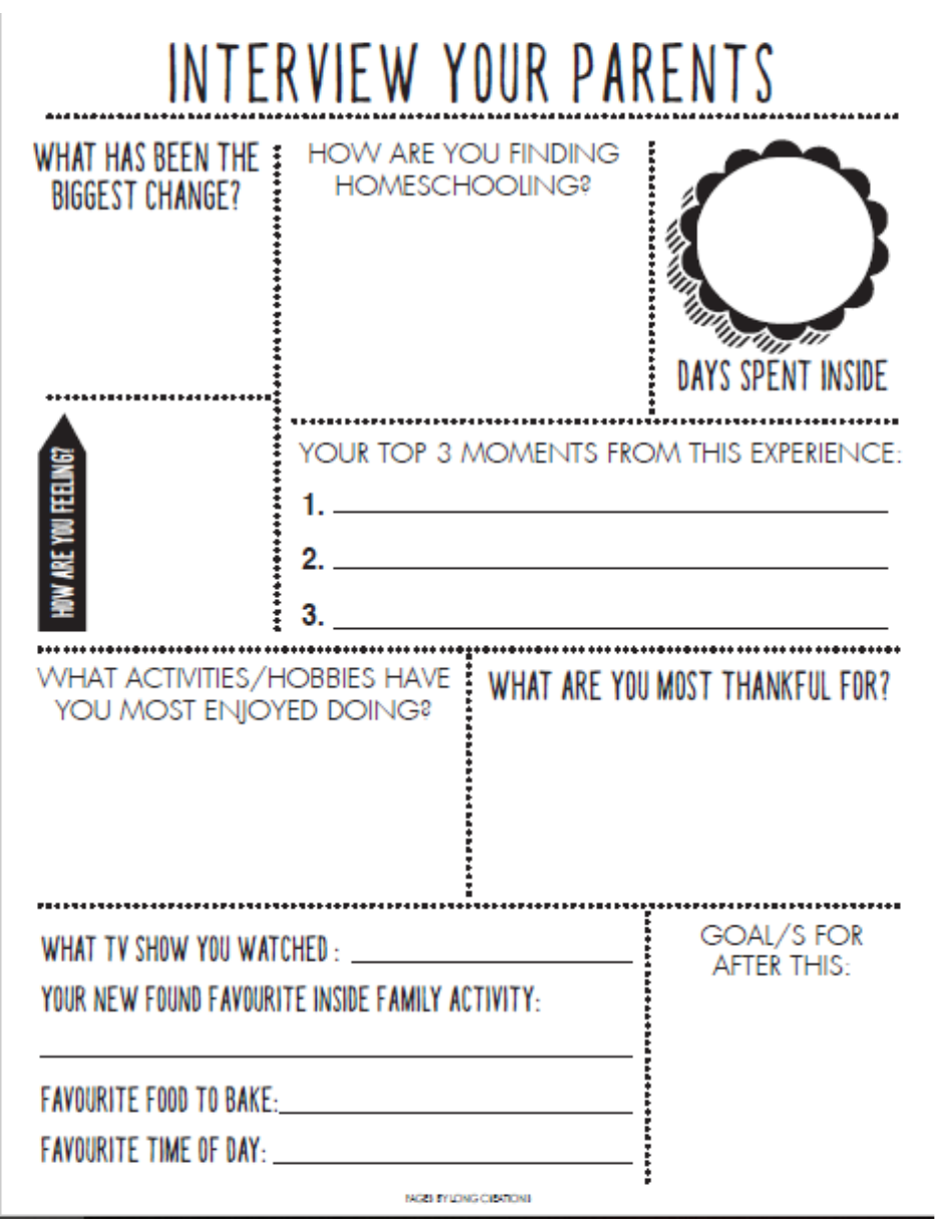 2020 Covid-19 Time Capsule Templates, Page 11