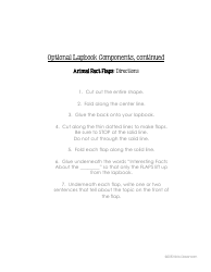 Animal Report Lapbook Templates - Kiki&#039;s Classroom, Page 13