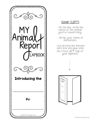 Animal Report Lapbook Templates - Kiki&#039;s Classroom, Page 6