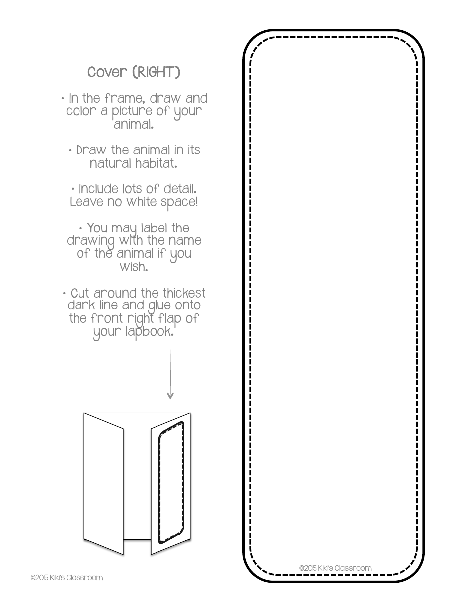 Animal Report Lapbook Templates - Kikis Classroom, Page 7