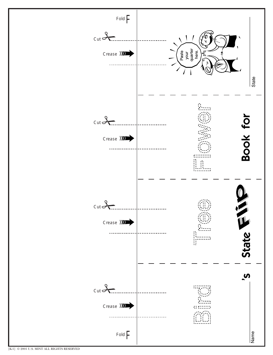 Pop-Up Flip Book Template, Page 4