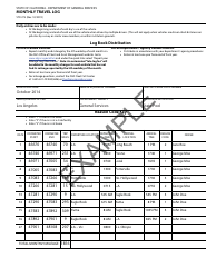 Document preview: Form STD273 Monthly Travel Log - California