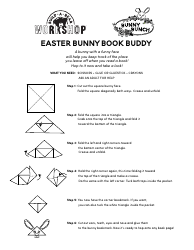 Document preview: Origami Paper Easter Bunny