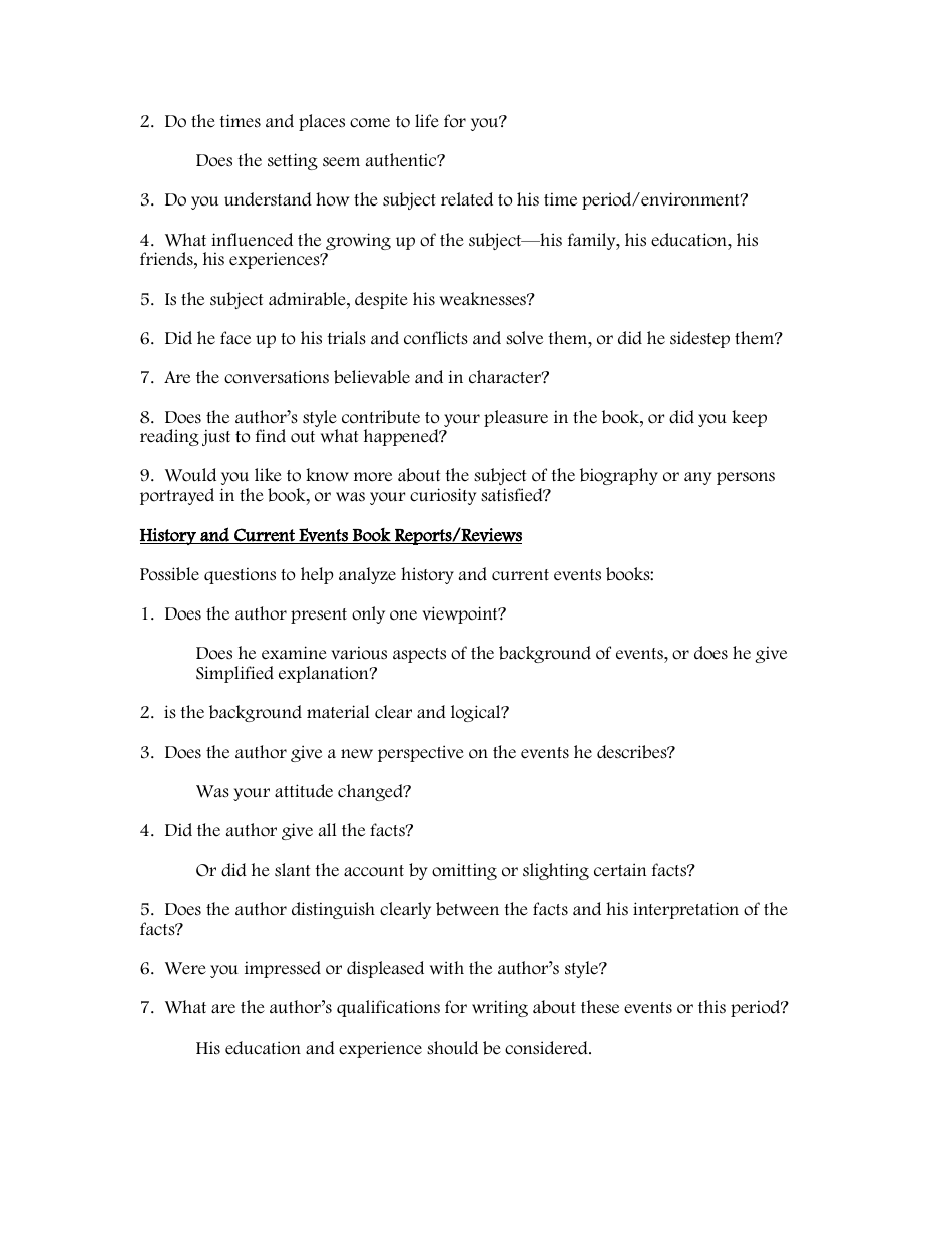 Book Report / Review, Page 4