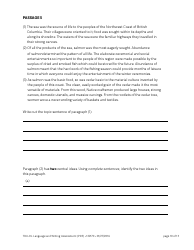 Language and Writing Assessment Form - Thompson Rivers University, Page 10