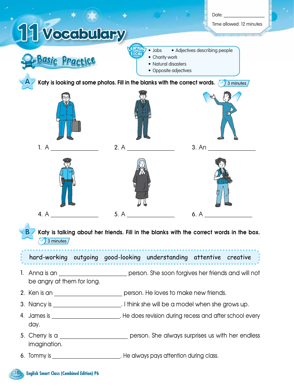 English Smart Class (Combined Edition) P6, Page 4