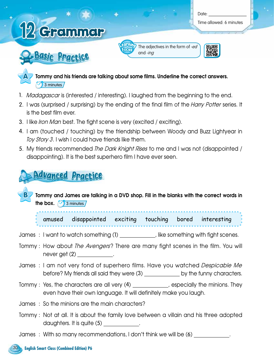English Smart Class (Combined Edition) P6, Page 6