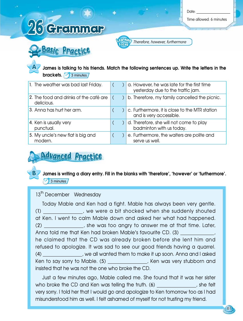 English Smart Class (Combined Edition) P6, Page 9