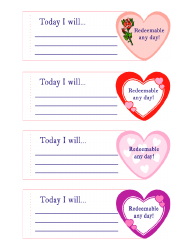 Love and Kindness Coupon Templates, Page 2