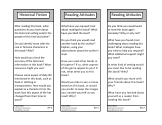 Book Report Card Templates, Page 24