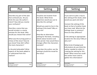 Book Report Card Templates, Page 6