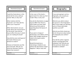 Book Report Card Templates, Page 7