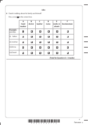 Edexcel Gcse Paper 1f: Listening and Understanding in Chinese - Pearson Education, Page 7