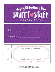 Galentine&#039;s Day Coupon Book Templates, Page 2