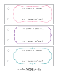 Galentine&#039;s Day Coupon Book Templates, Page 5