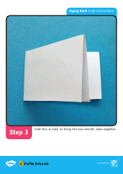 Paper Zigzag Book Craft Instructions, Page 4