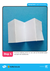 Paper Zigzag Book Craft Instructions, Page 5