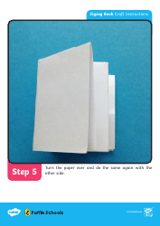 Paper Zigzag Book Craft Instructions, Page 6
