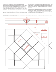 Butterfly Garden Quilt Pattern Template, Page 2