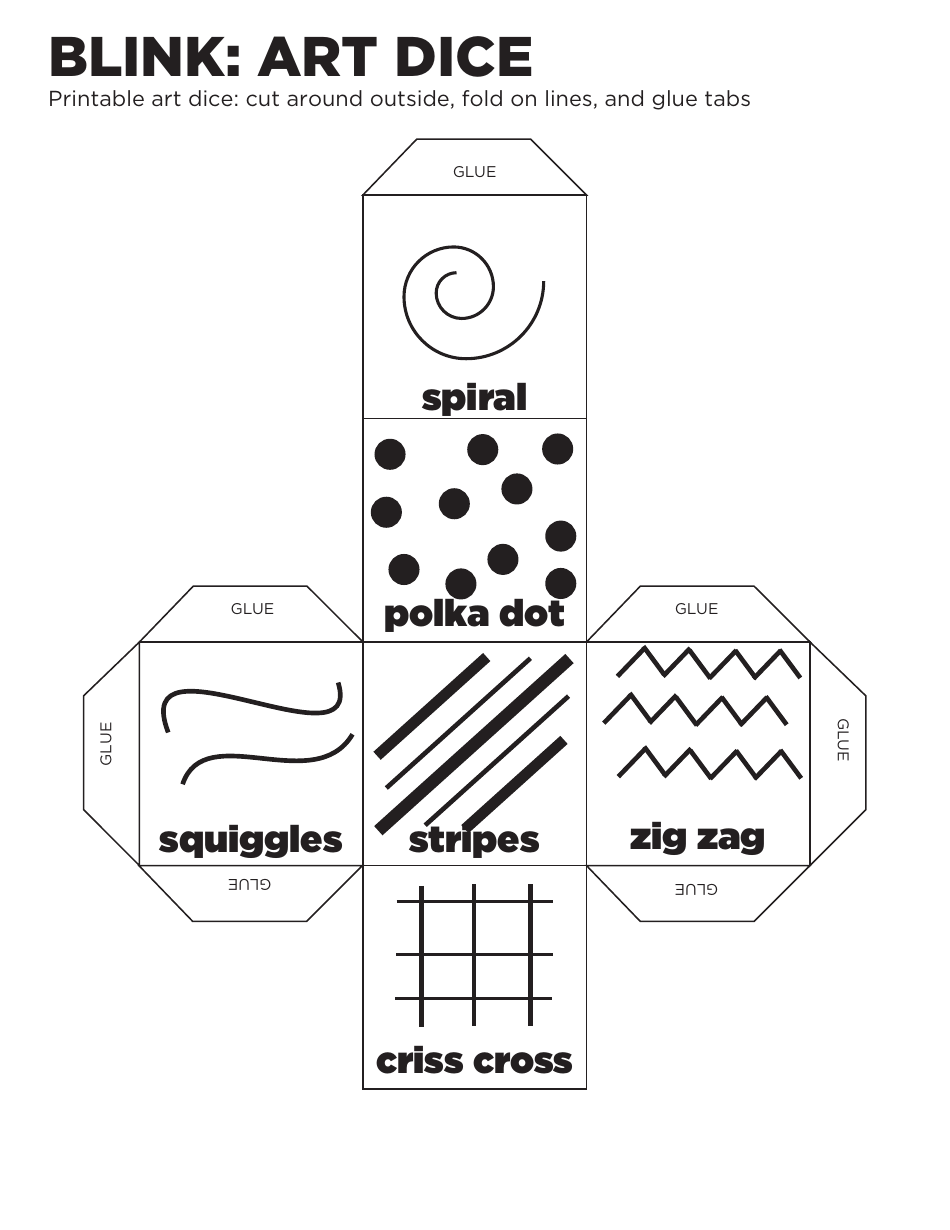 Art Dice Templates, Page 3