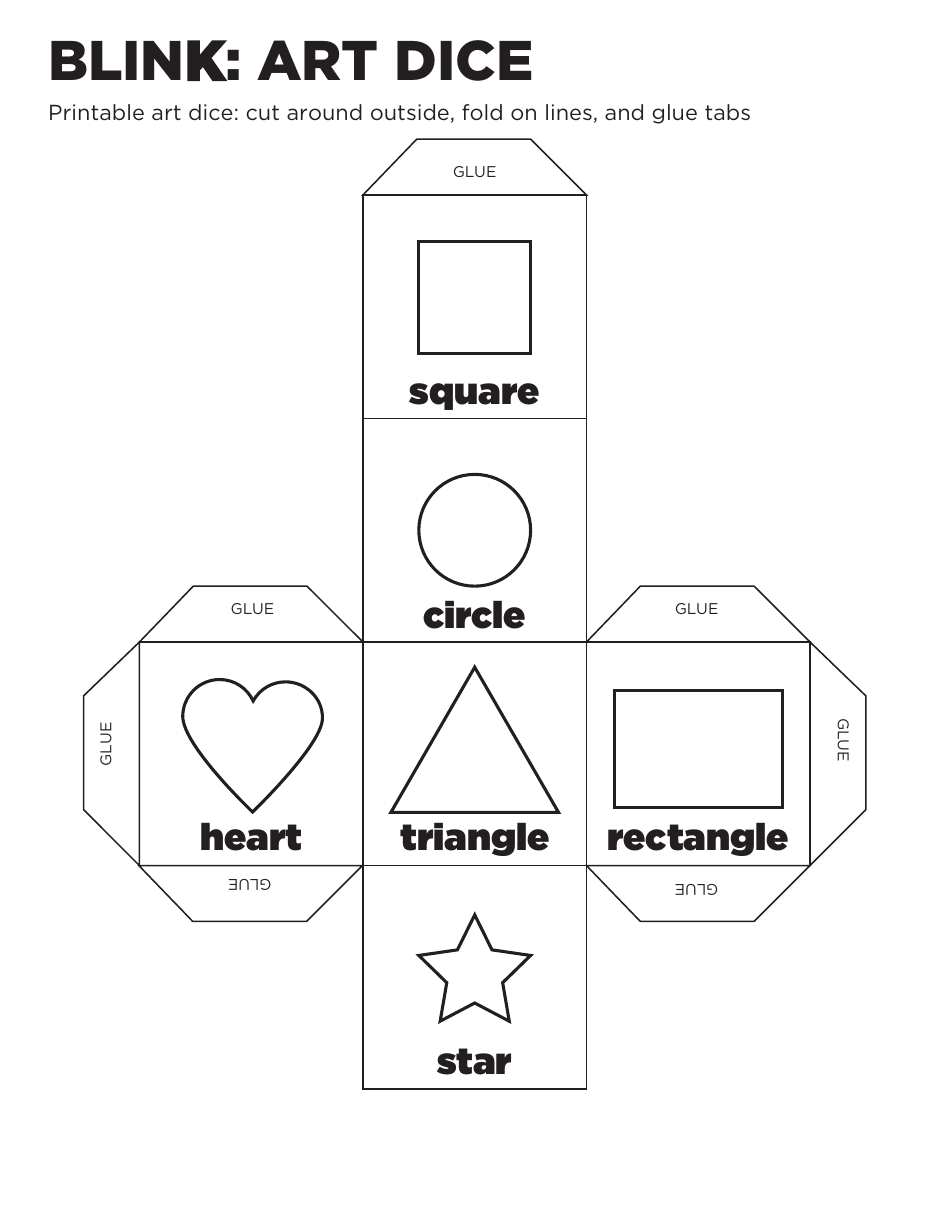 Art Dice Templates, Page 4
