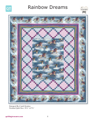 Document preview: Rainbow Dreams Quilt Pattern