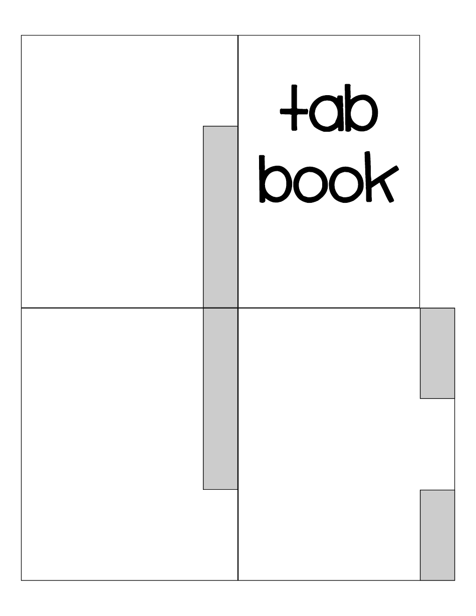 Reference Lapbook Templates, Page 5