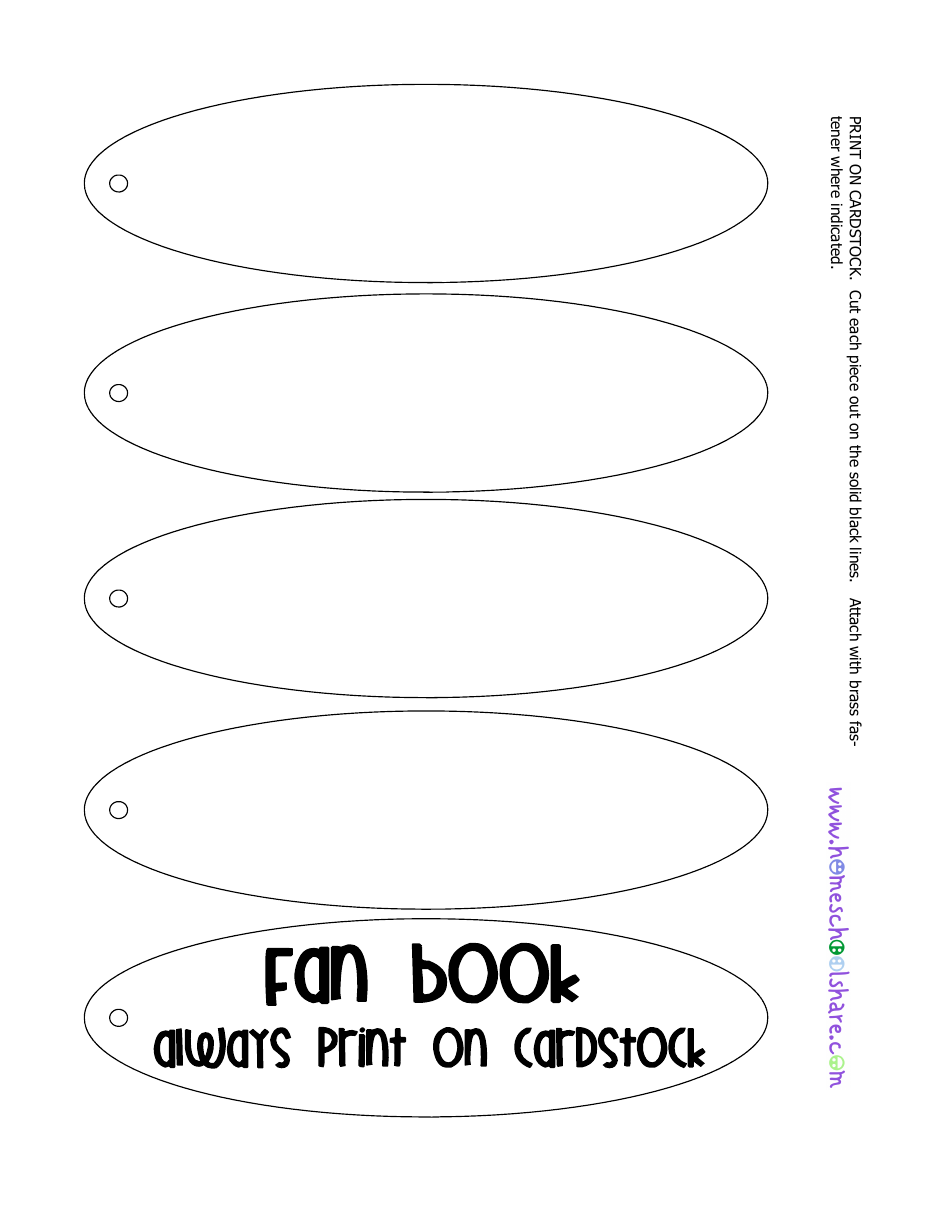 Reference Lapbook Templates, Page 7