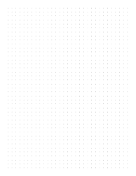 Document preview: Square Dots Graph Paper Template