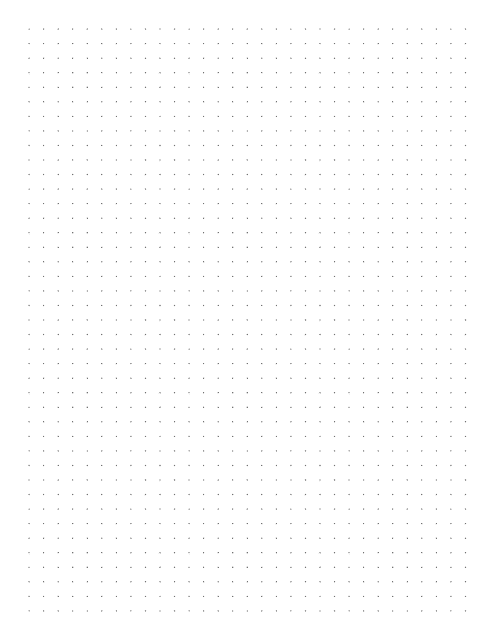 Square Dots Graph Paper Template - Printable PDF