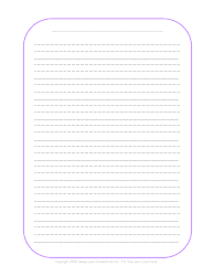 Dotted Thirds Lined Paper Template, Page 2
