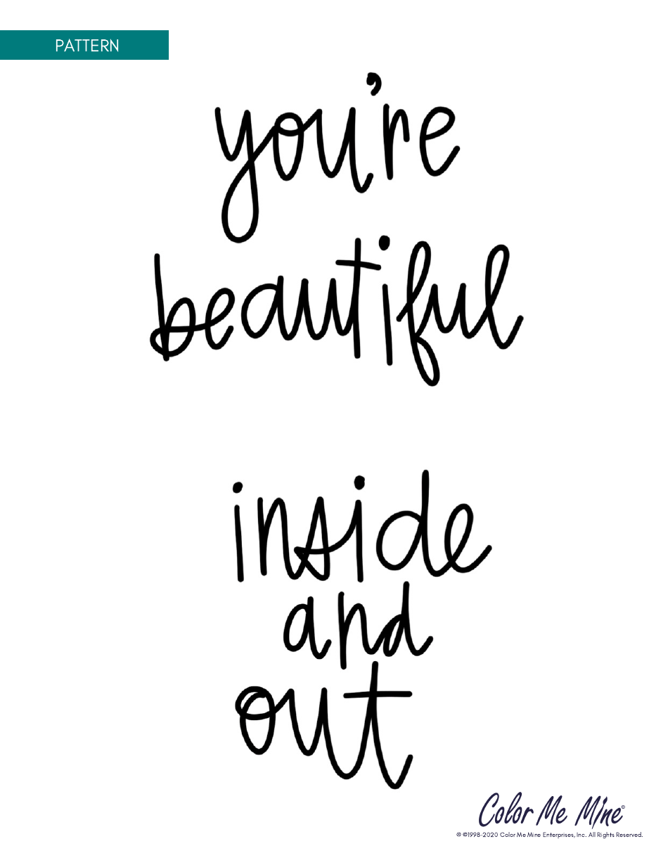 Floral Resolutions Platter Pattern Templates, Page 7