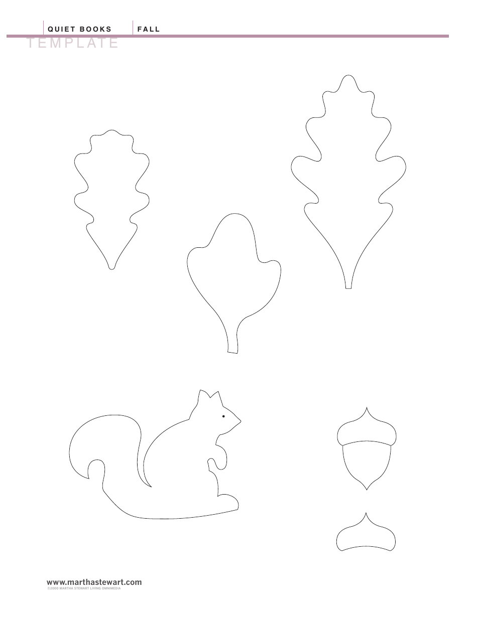 Four Seasons Pattern Templates, Page 3